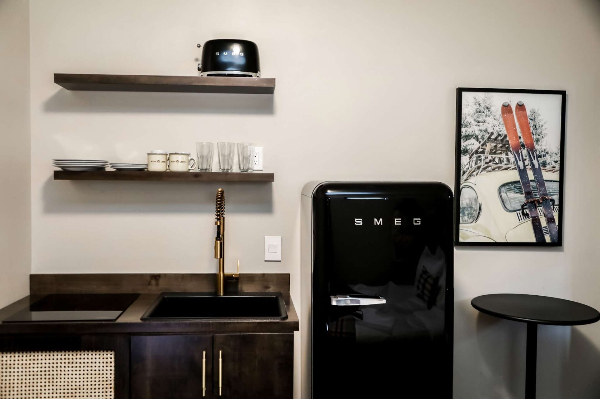 A view of the Studio Suite kitchenette